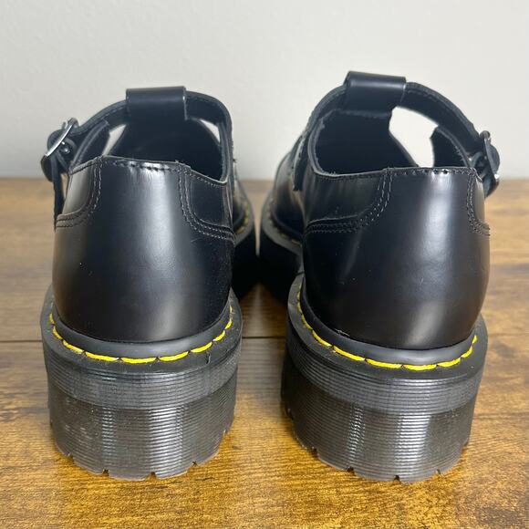 DR. MARTENS | Bethan Mary Jane Shoes Chunky Black New w/o box | EU 42 US 10 - Picture 6 of 10